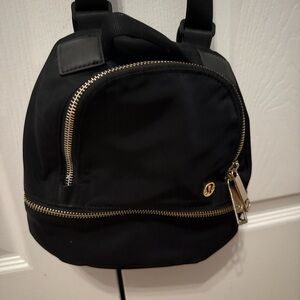 Lululemon Athletica Black Backpack